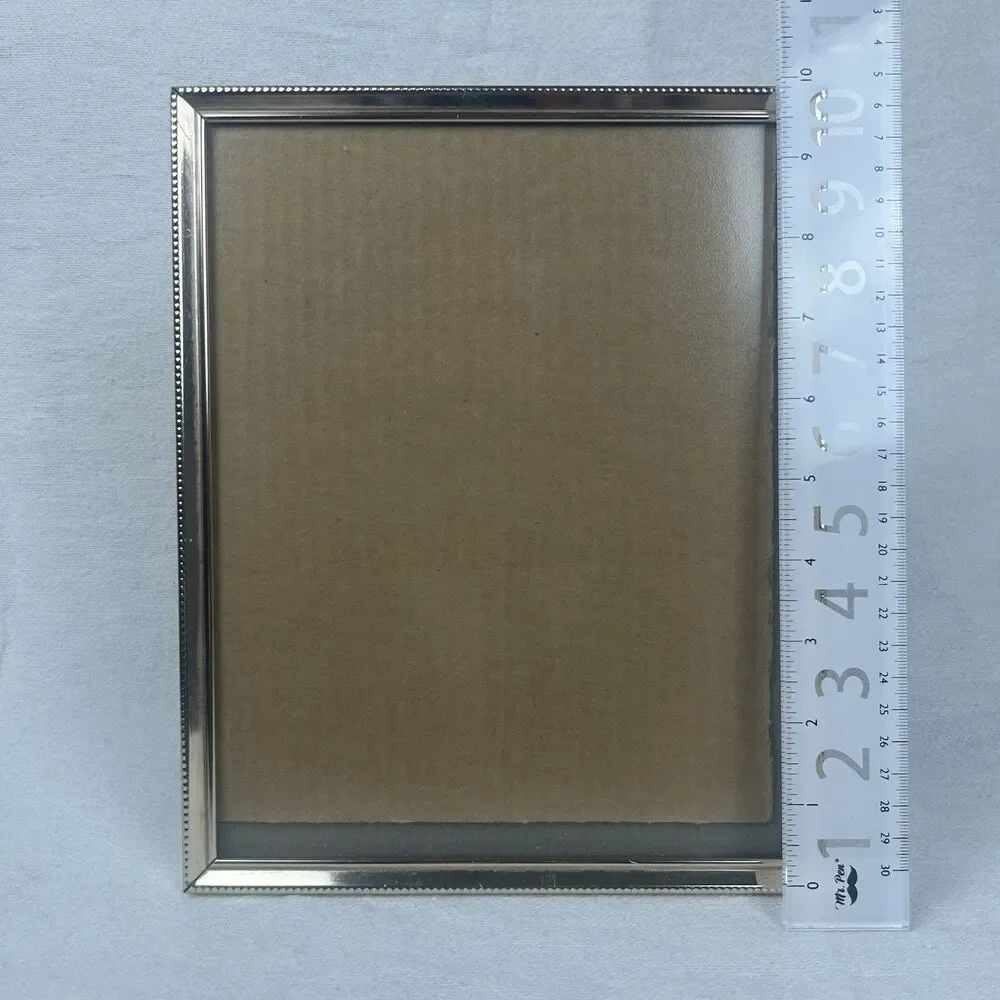 Vintage Intercraft Brass Scroll Embossed Non Glare 8